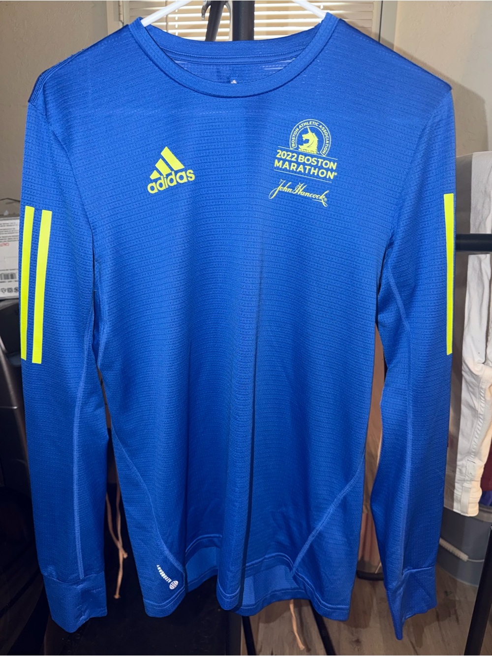 adidas Royal Blue Abbott World Marathon Majors Top